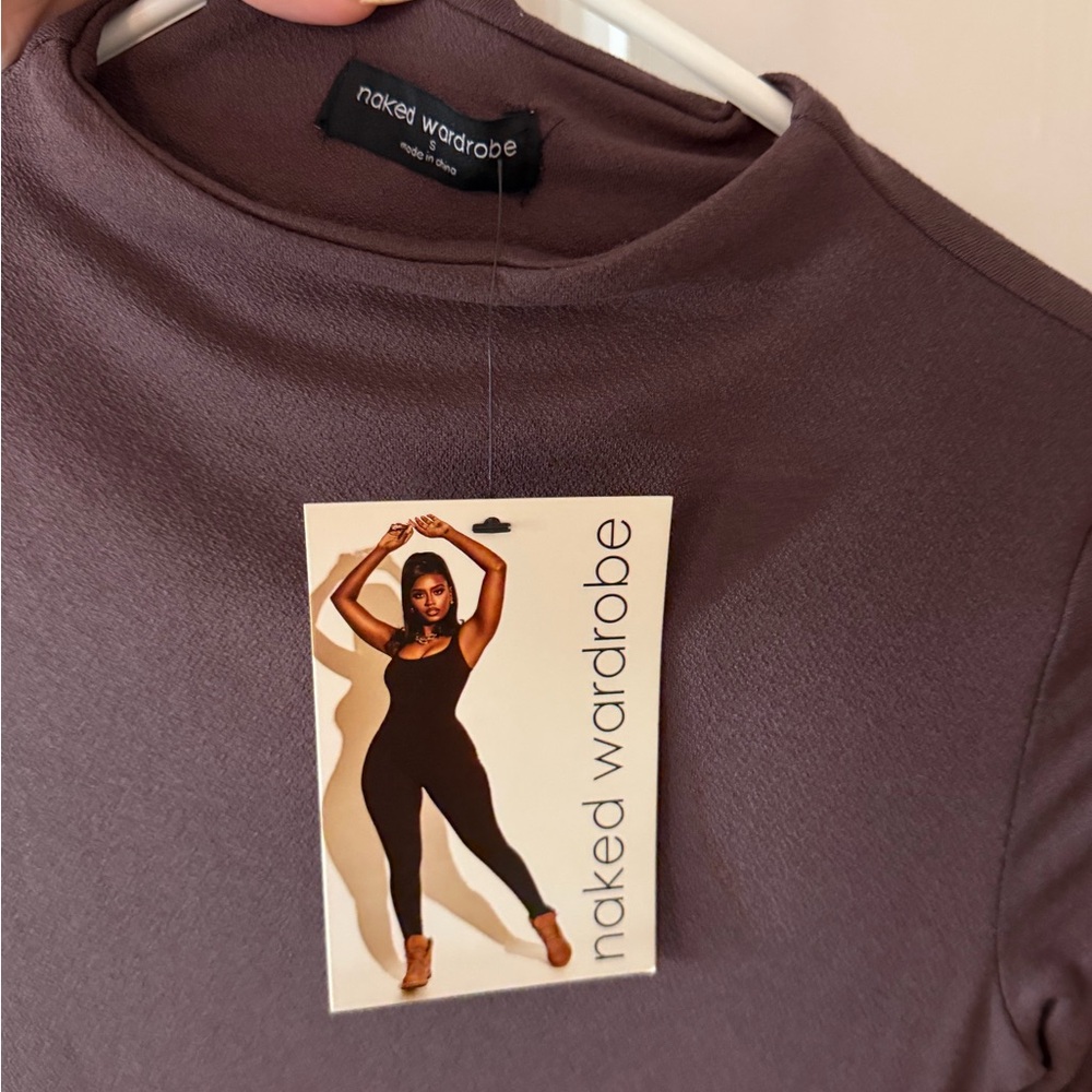naked wardrobe brown bodysuit